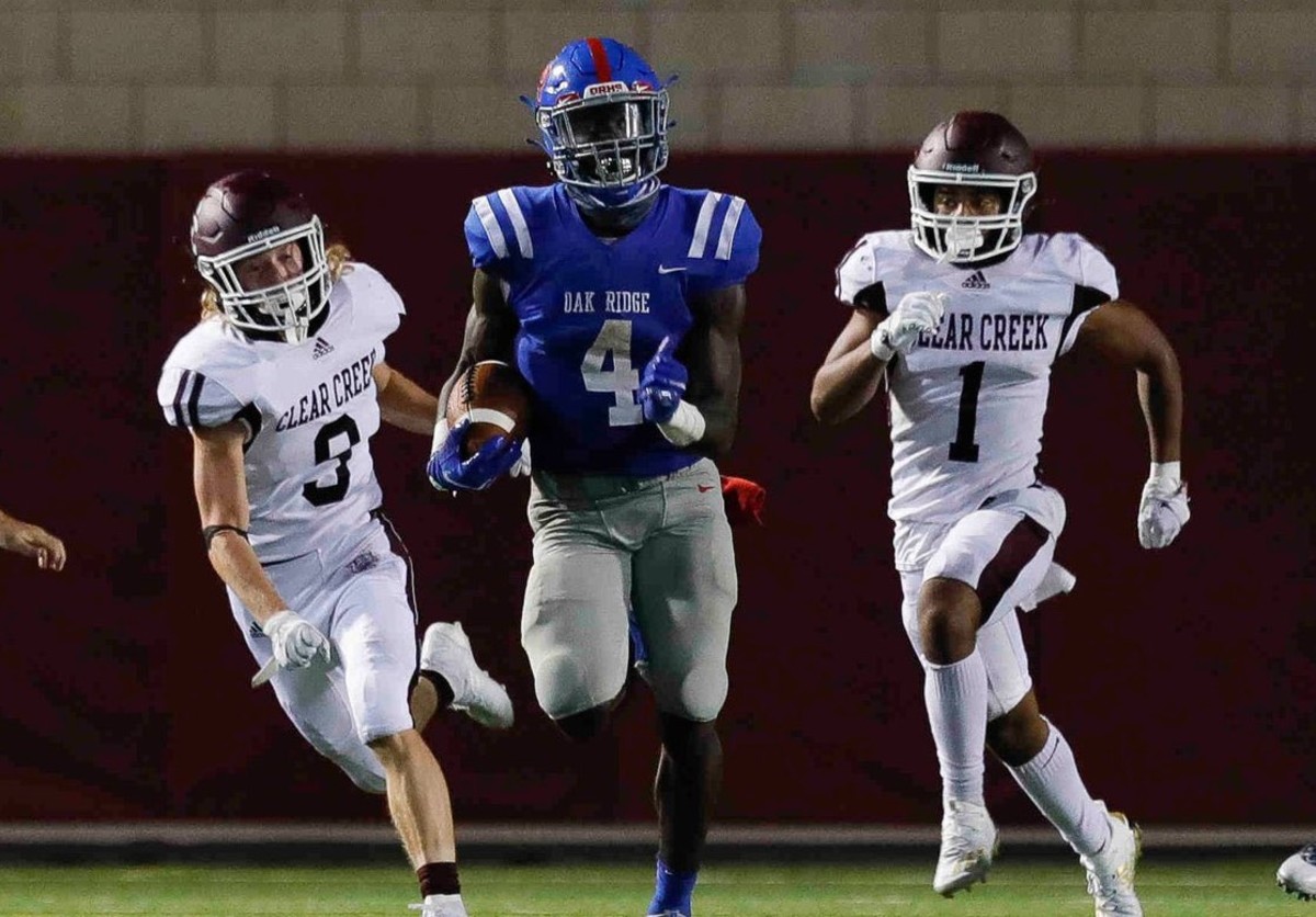 Alton McCaskill had a 99-yard touchdown run vs. Clear Creek in the 2020 season opener.