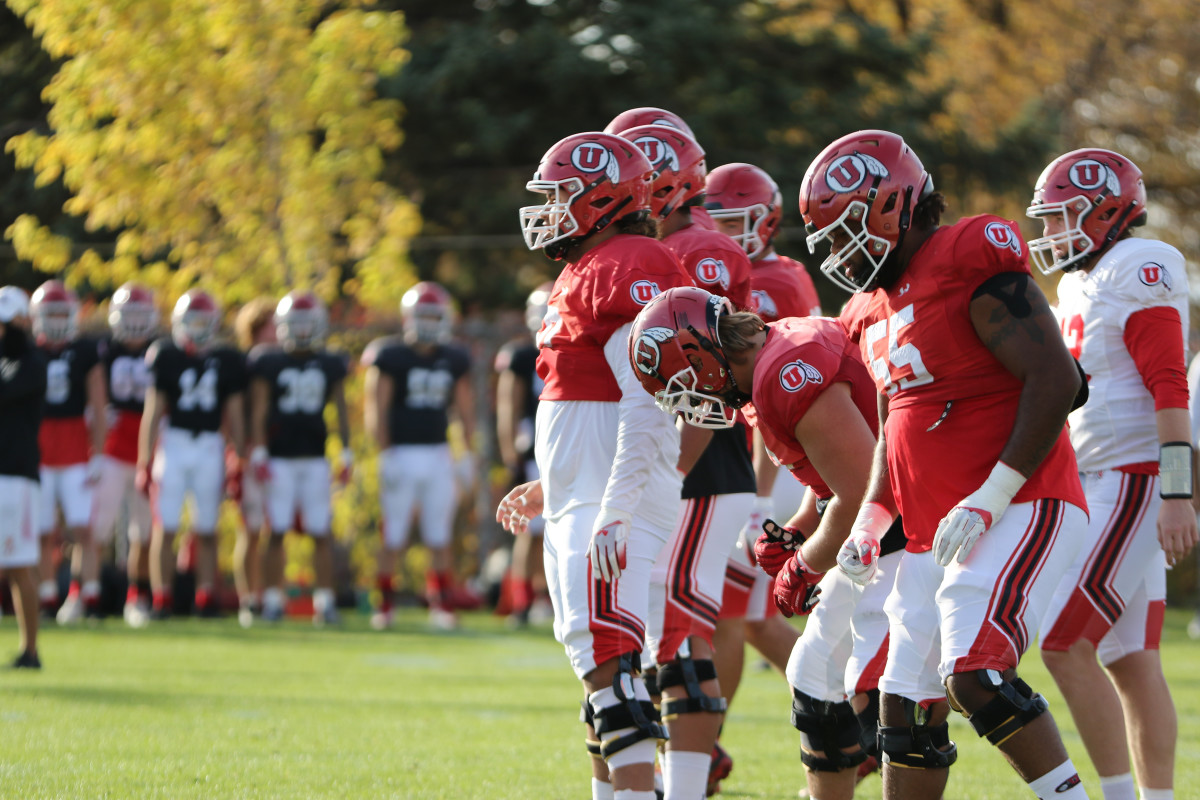 Utah's offensive line is expected to be a huge driving force leading the team on offense this season, returning three starters and a handful of others ready to emerge.