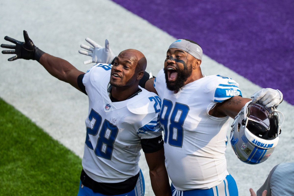 Lions' Peterson and Everson Griffen 