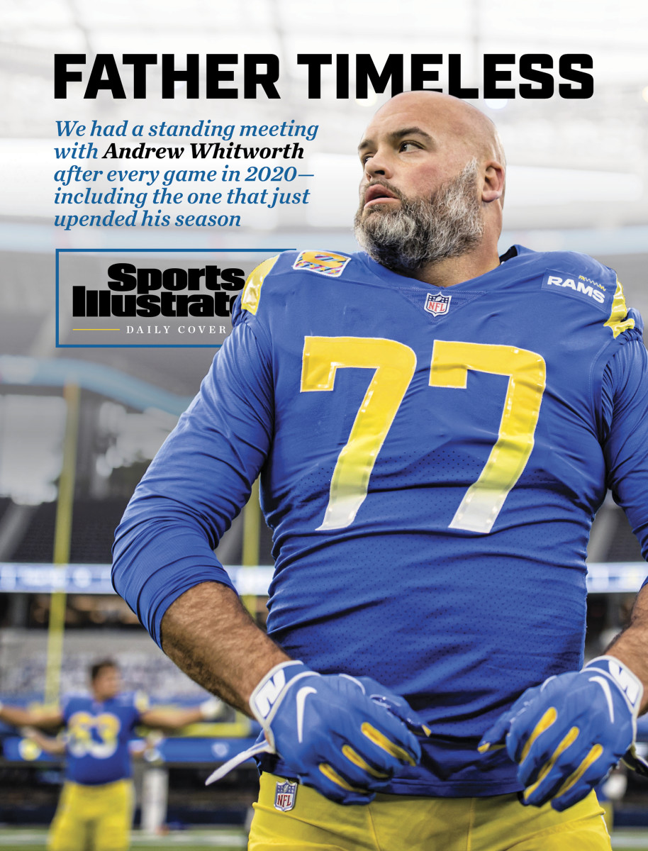 Andrew Whitworth Sports Illustrated Daily Cover