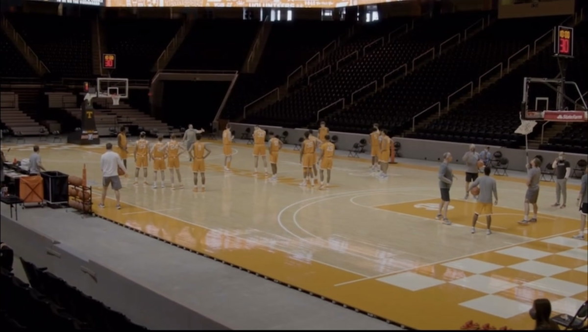 Watch Vols Practice in ThompsonBoling Ahead of First Game of the