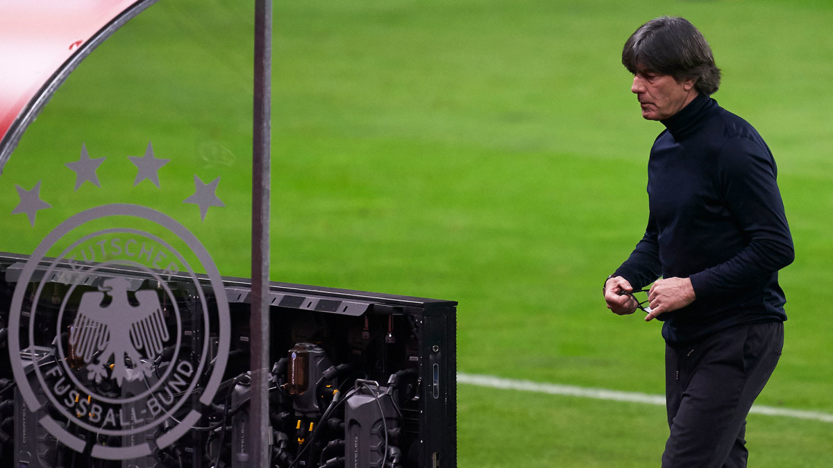 Germany manager Joachim Low is on the hot seat