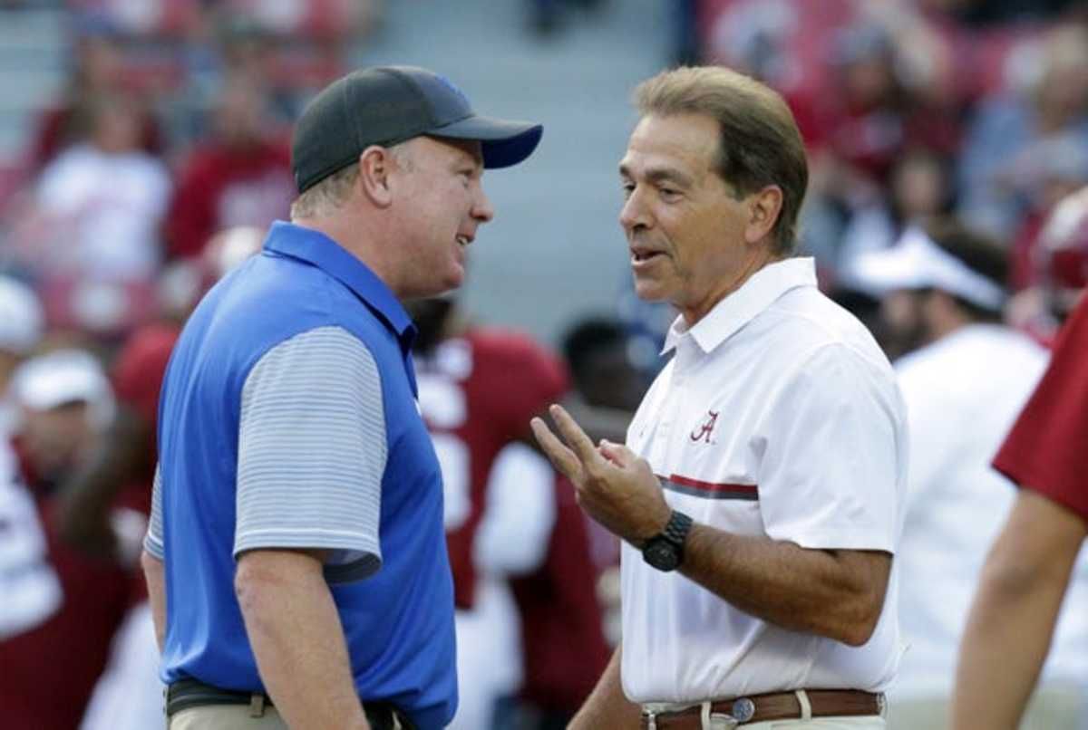Mark Stoops and Nick Saba