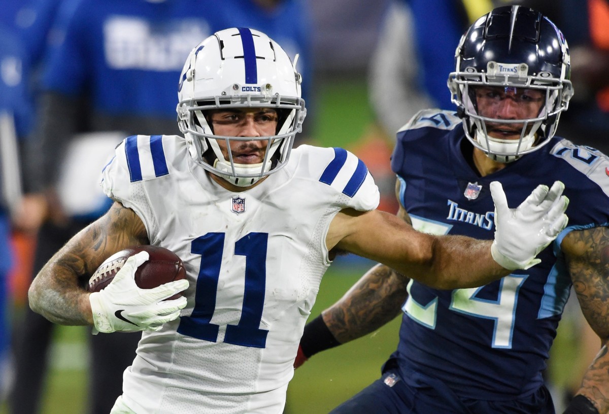 Indianapolis Colts rookie wide receiver Michael Pittman Jr. had seven receptions for 101 yards as well as a 21-yard rush in a Week 10 road win over the Tennessee Titans.