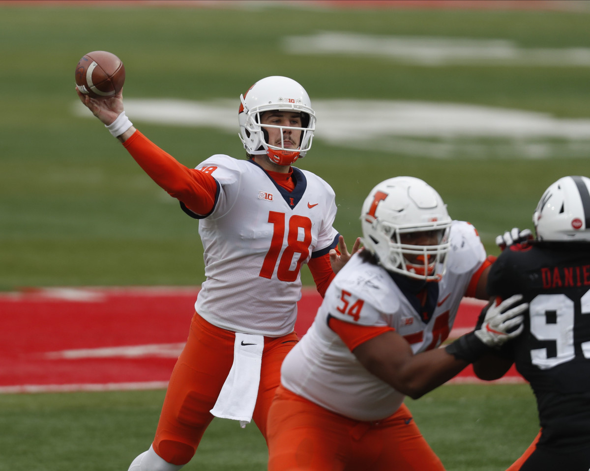 Cornjerkers Illini Rout Nebraska 4123 Sports Illustrated Illinois