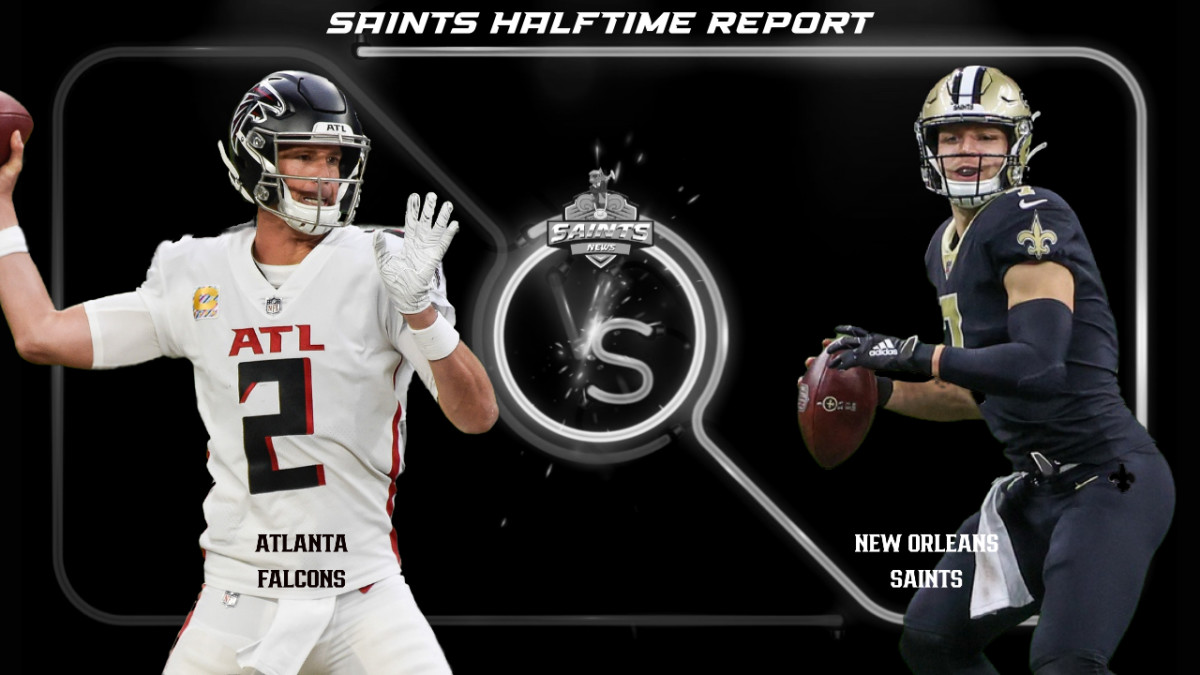 Saints-Falcons Halftime Report - Week 11 [LIVE STREAM]