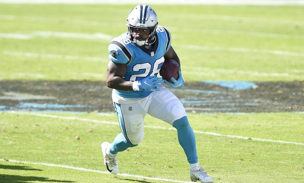 Carolina Panthers running back Mike Davis