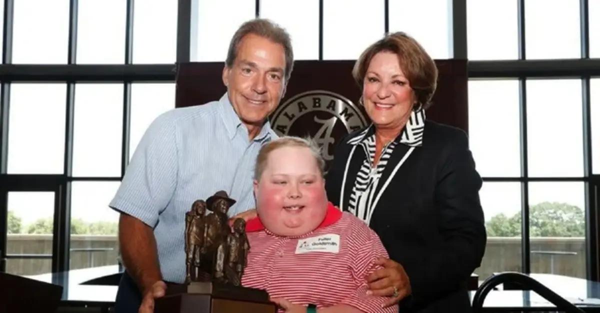 Nick and Terry Saban at the Nick's Kids annual luncheon and giveaway