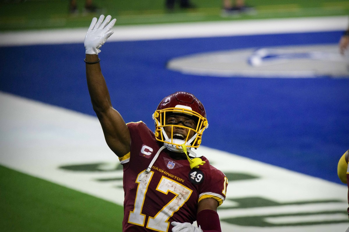 Terry McLaurin Wave Dallas © Jerome Miron-USA TODAY Sports