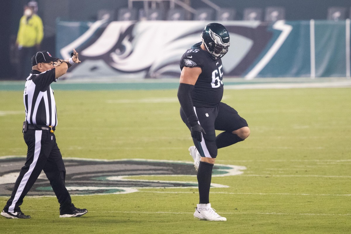 Lane Johnson's season is over with ankle injury