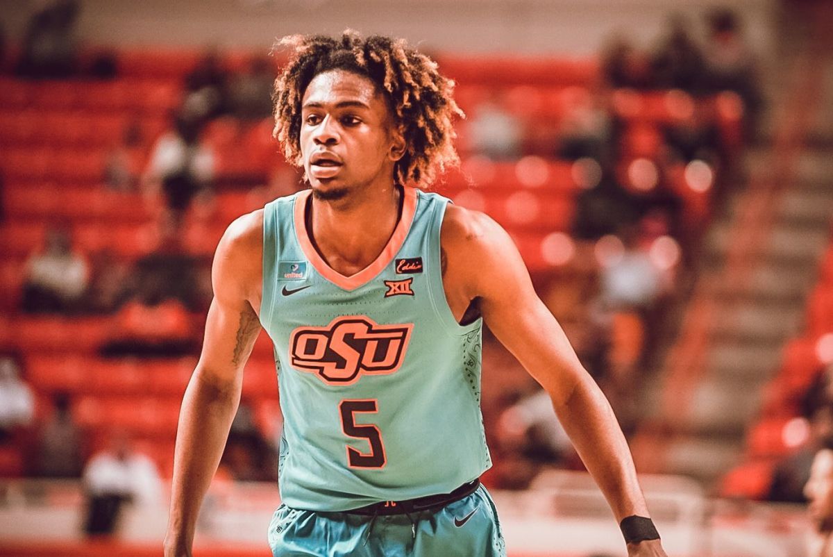 Rondell Walker was the second leading scorer for the Cowboys with 19 points.