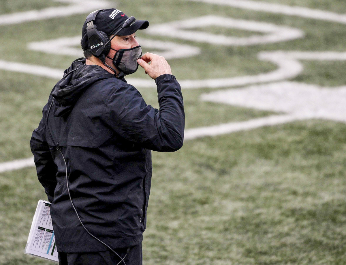 Ohio State coach Ryan Day