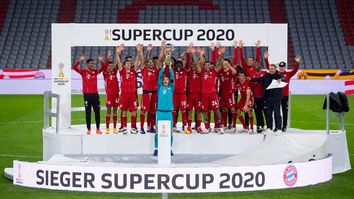 Bayern Munich beat Dortmund to win the German Super Cup