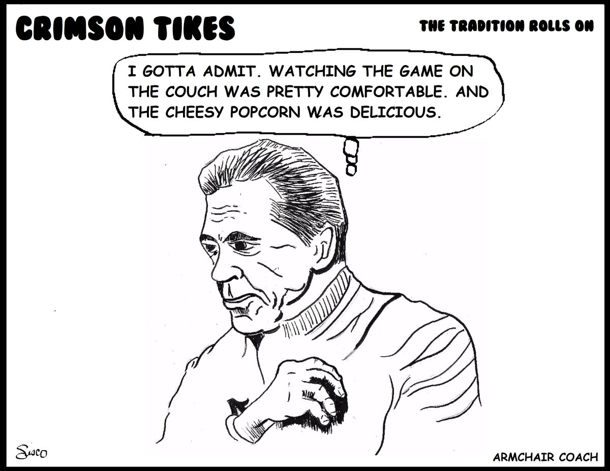 Crimson Tikes: Arm Chair Coach