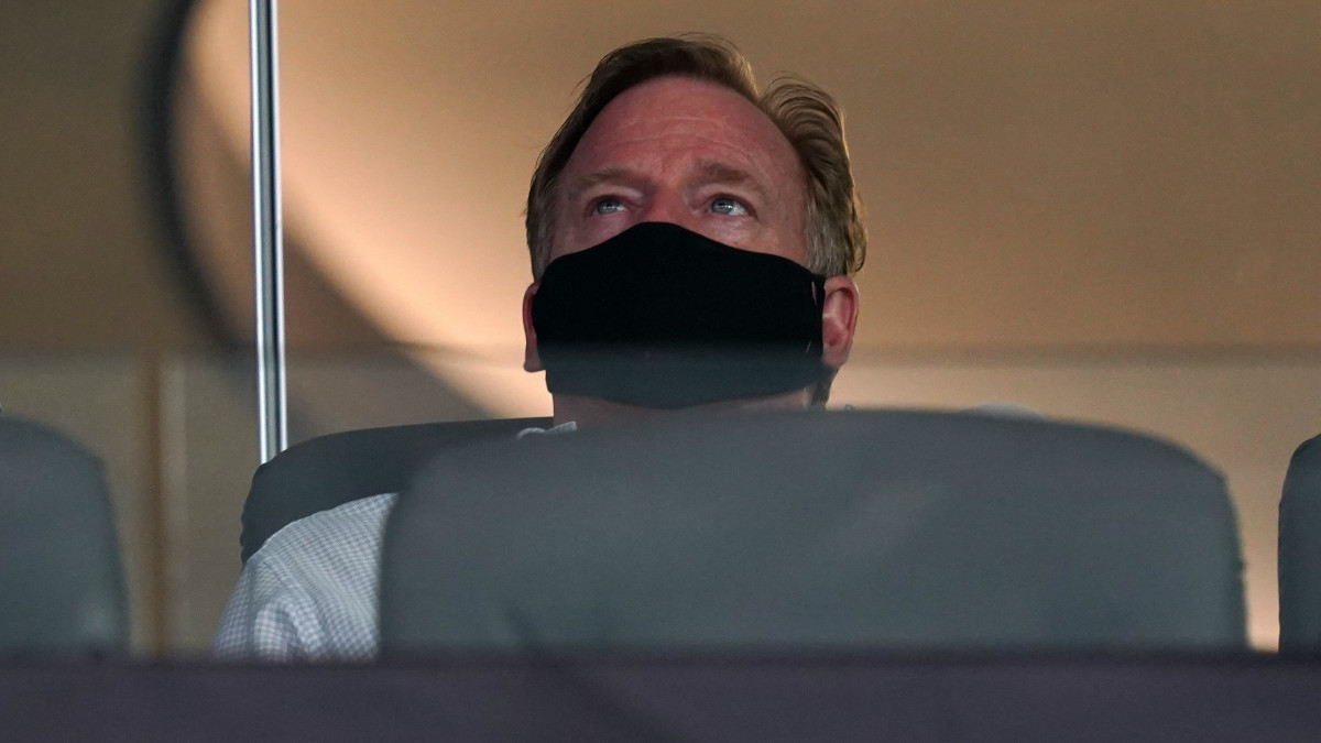 NFL commissioner Roger Goodell does not believe holding the playoffs in a single bubble is the right plan.