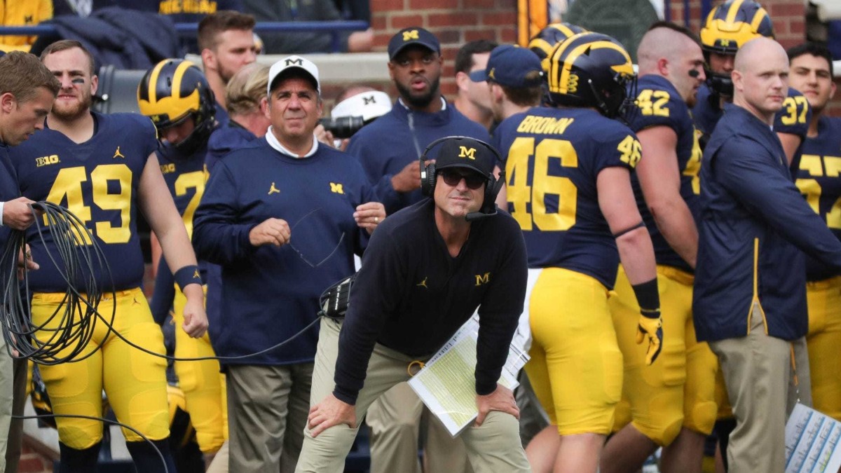 Jim Harbaugh approaches the extension of the five-year contract with Michigan