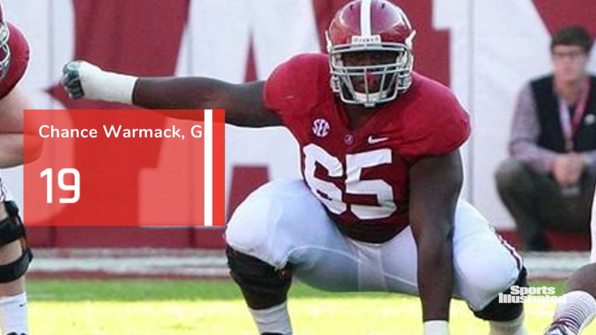 Alabama footballThe Saban Top 100Chance Warmack Sports Illustrated