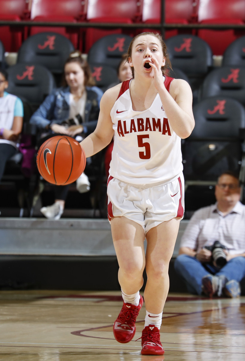 Hannah Barber, Alabama women's basketball