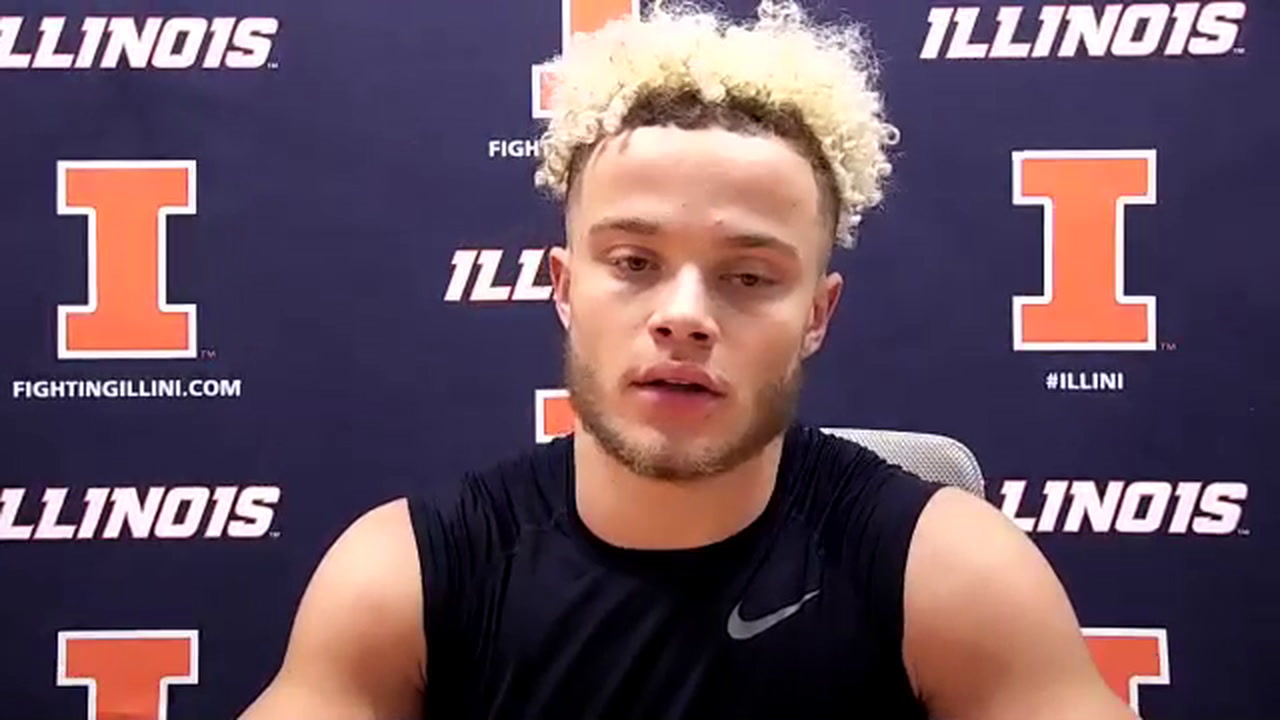 VIDEO Tuesday Game Week Illinois WR Casey Washington Dec. 8 Sports Illustrated Illinois