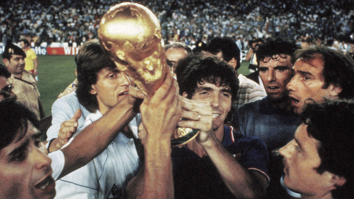 Paolo Rossi and Italy won the 1982 World Cup