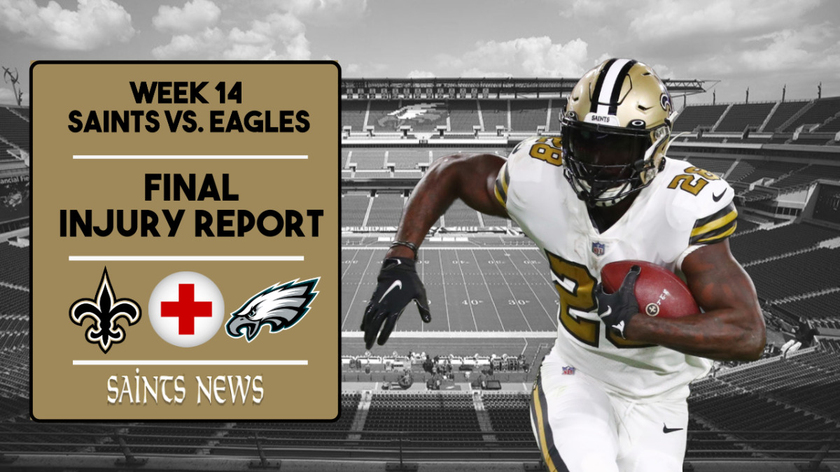 Saints Injury Report Week 14 (3)