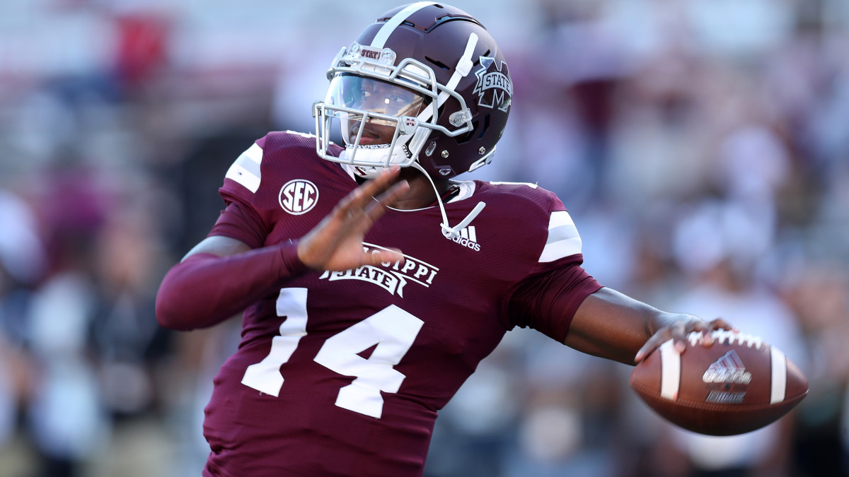 Former Mississippi State quarterback Jalen Mayden announced on Wednesday that he is transferring to San Diego State. (Photo courtesy of Mississippi State athletics)