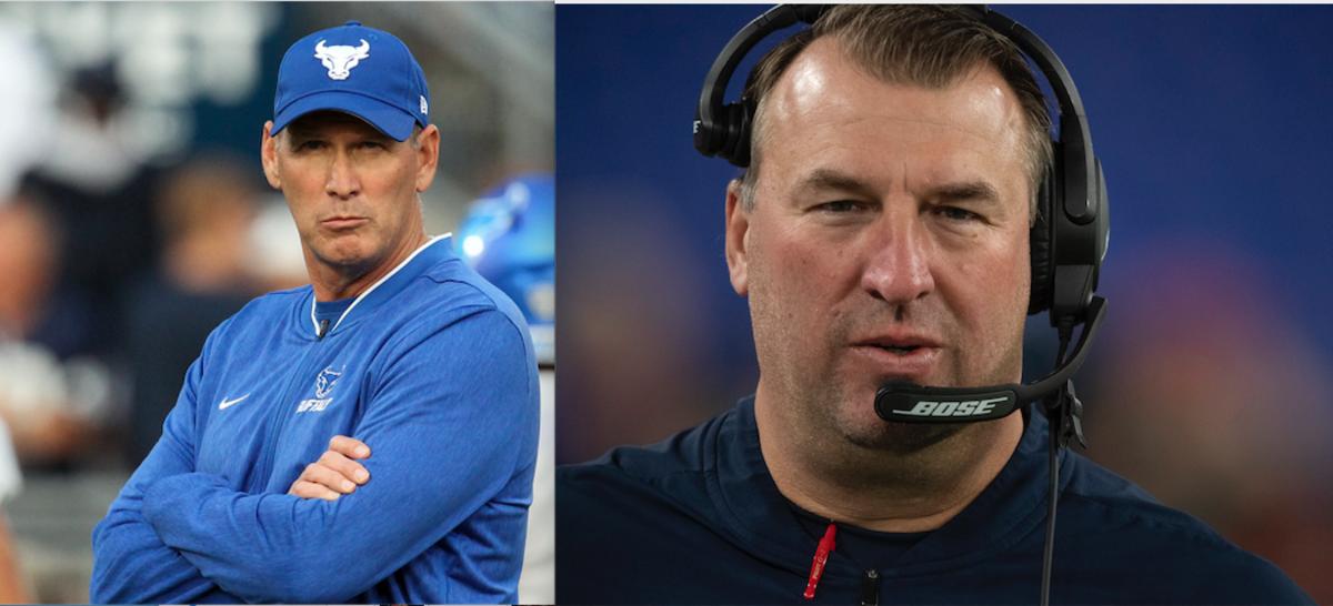 Multiple sources have confirmed to Illini Now/Sports Illustrated that former Wisconsin/Arkansas head coach Bret Bielema and current Buffalo head coach Lance Leipold have had face-to-face meetings with Illinois athletics director Josh Whitman.