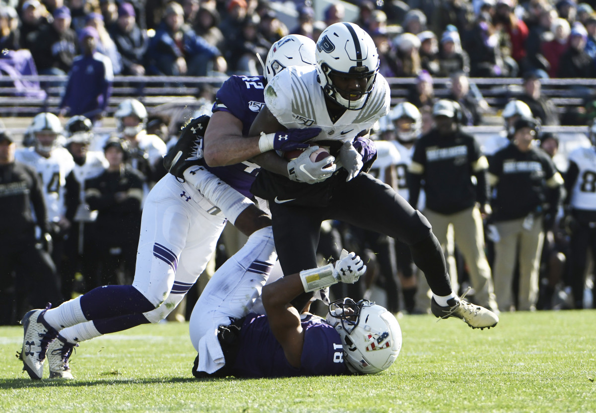 Can Paddy Fisher (42) and the Northwestern defense keep this game relatively close?
