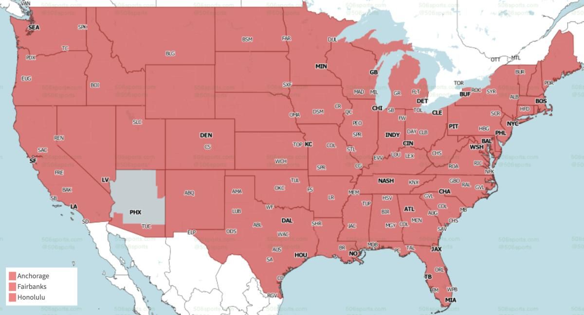 Chiefs-Saints in Red