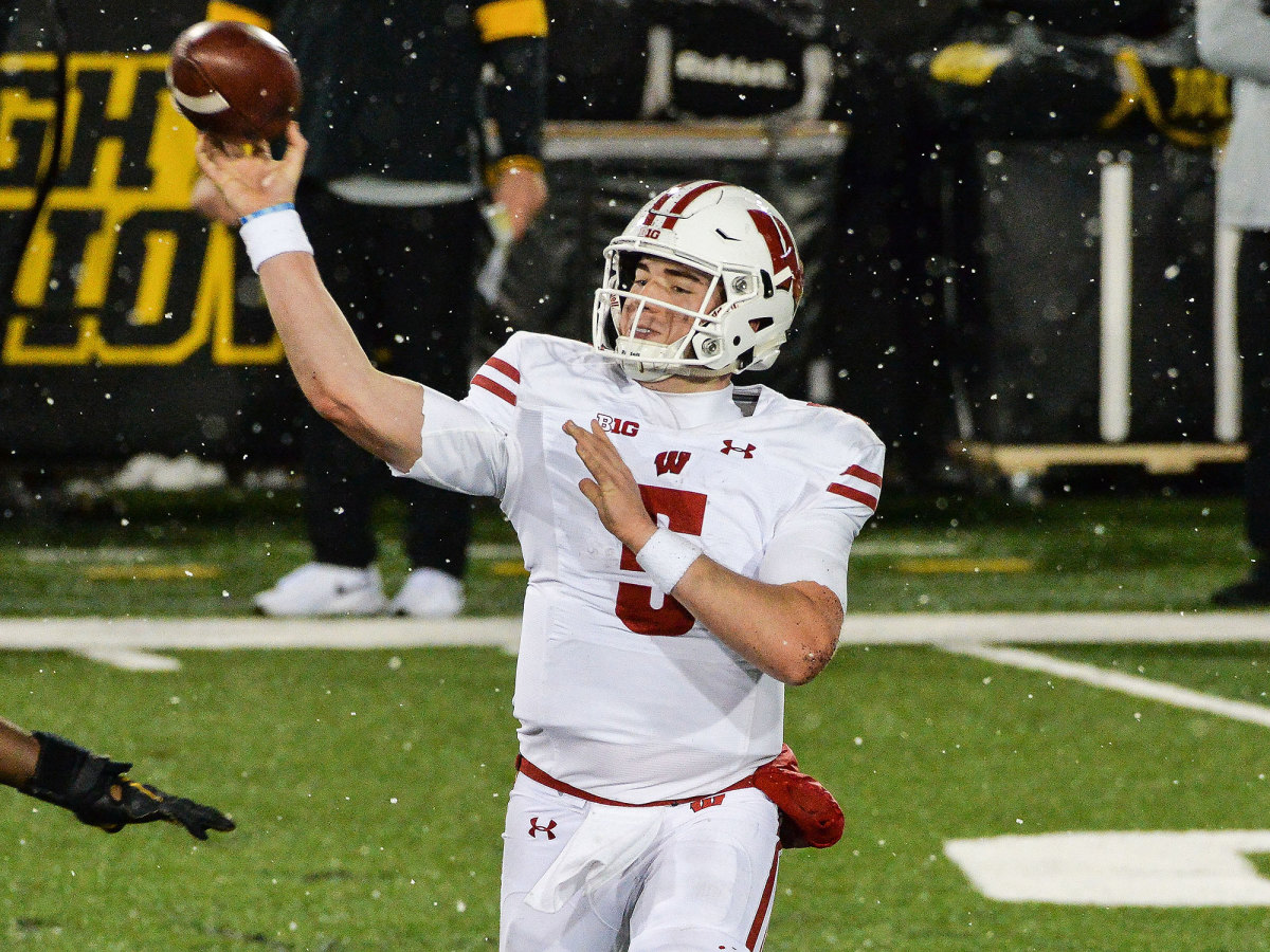Wisconsin QB Graham Mertz
