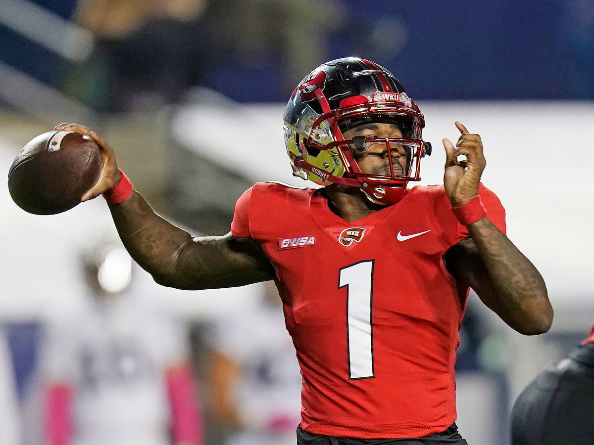 WKU quarterback Tyrrell Pigrome