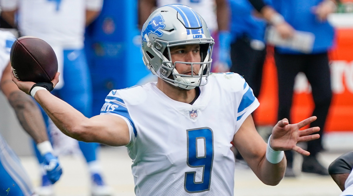 Detroit Lions quarterback Matthew Stafford