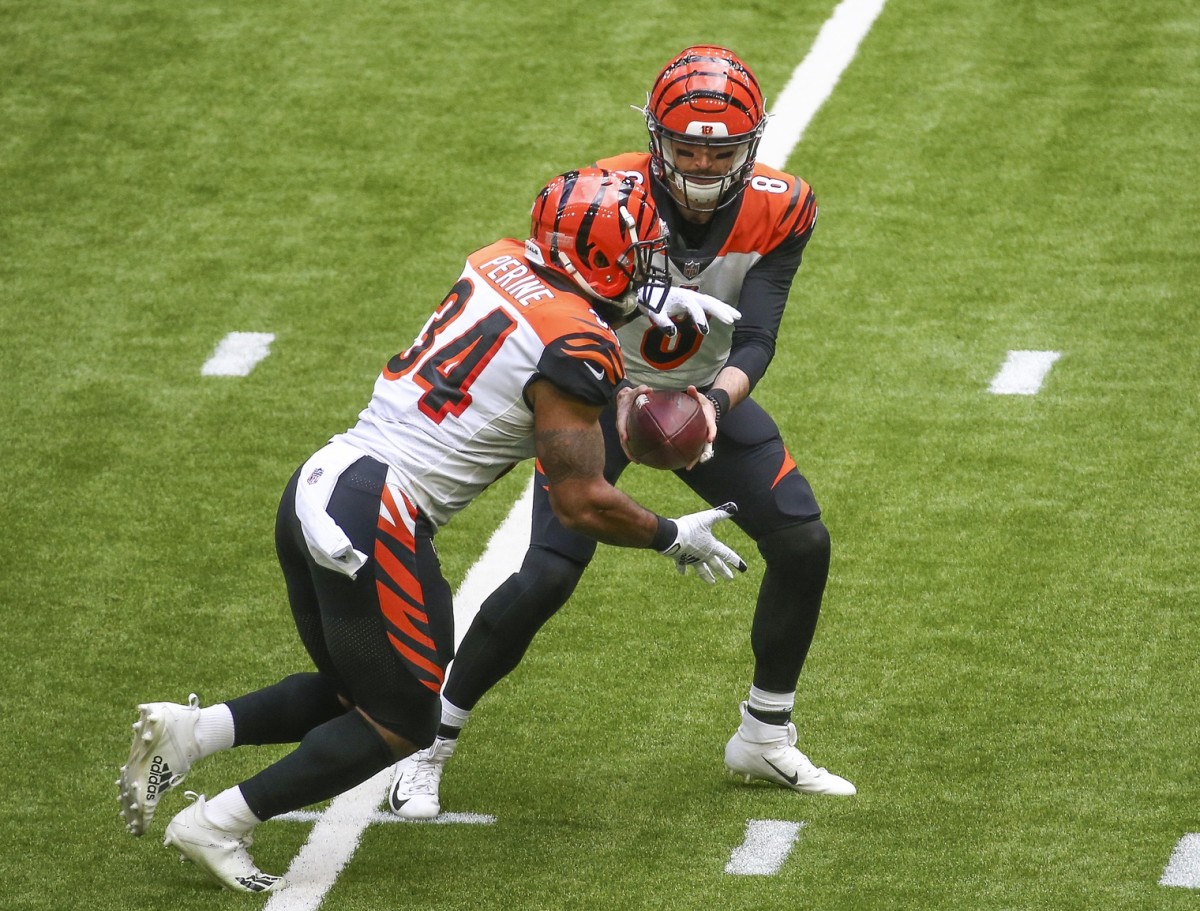 Samaje Perine Scores Touchdown on Cincinnati Bengals