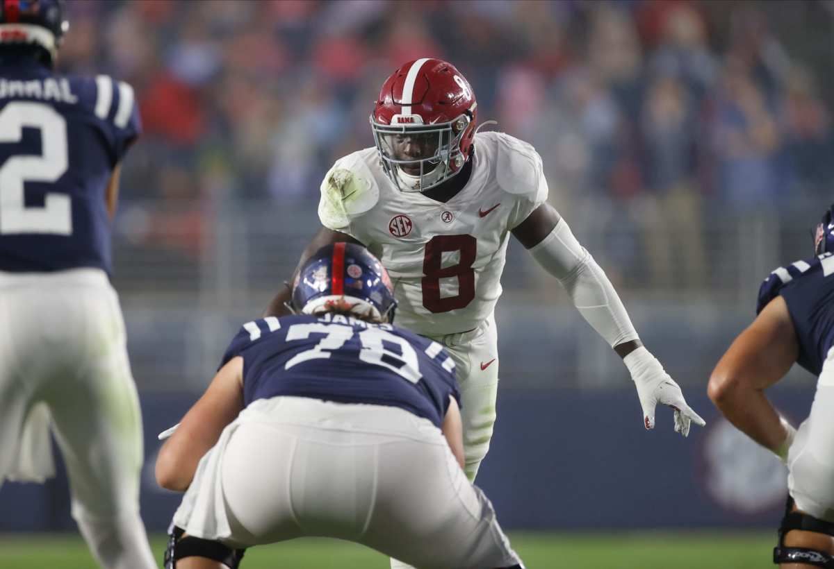 Crimson Tide Scouting Report Linebacker Christian Harris Sports Illustrated Alabama Crimson 