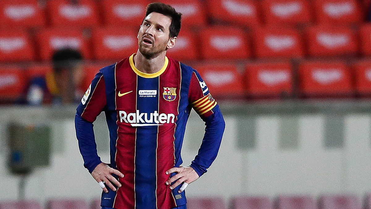Lionel Messi could leave Barcelona