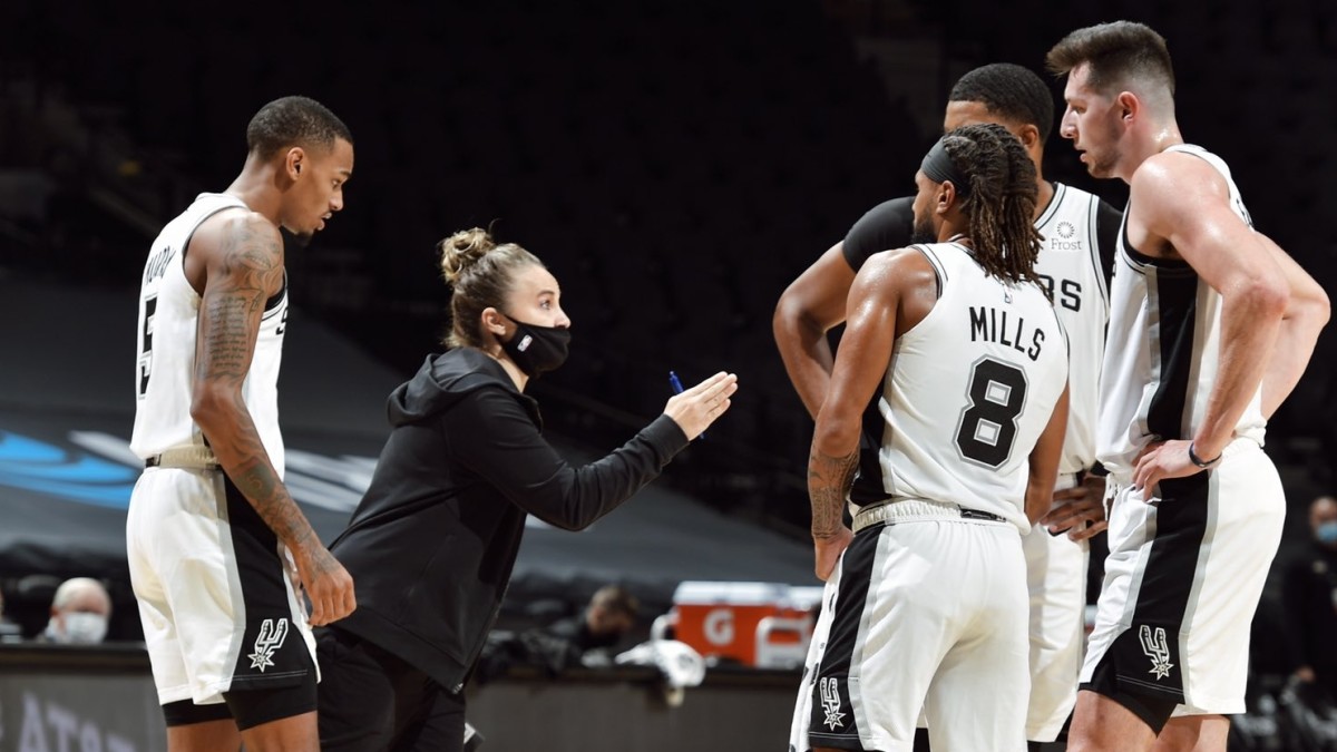 Becky Hammon takes over as Spurs coach after Popovich’s dismissal