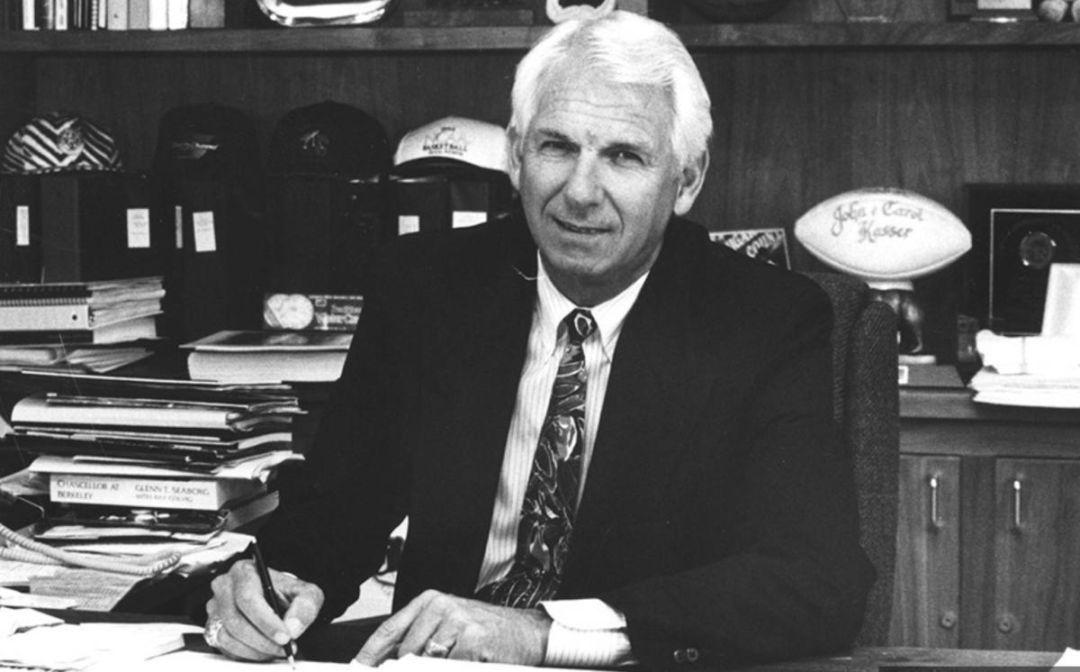 Former Cal athletic director John Kasser