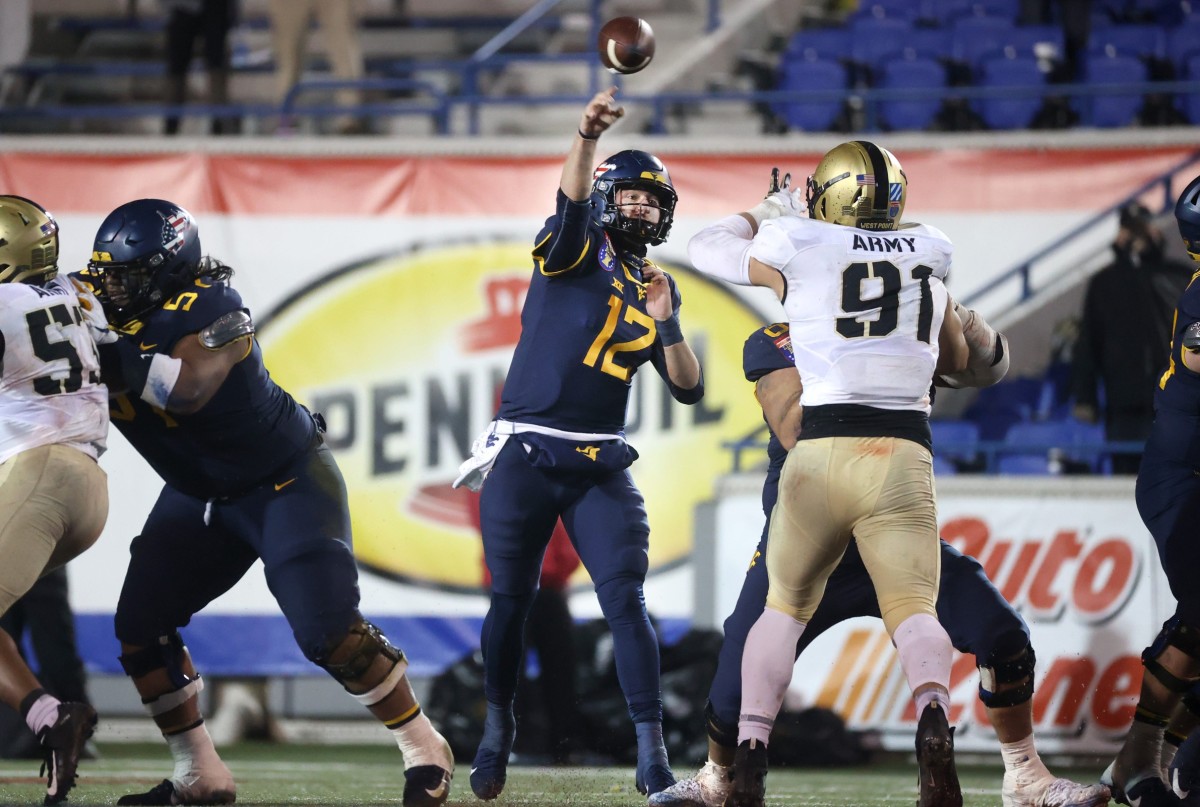 West Virginia quarterback Austin Kendall Steps in and Delivers Second