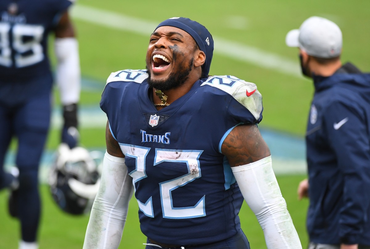 Tennessee Titans running back Derrick Henry, who has locked up his second consecutive NFL rushing title, will try to lead his team to an AFC South Division-clinching win at Houston on Sunday.