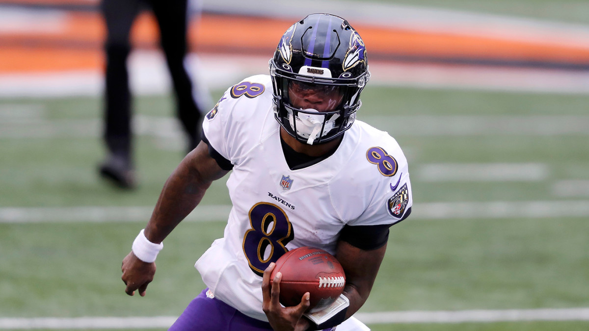 Lamar Jackson and the Ravens are facing the Titans in the AFC Wild Card Round.