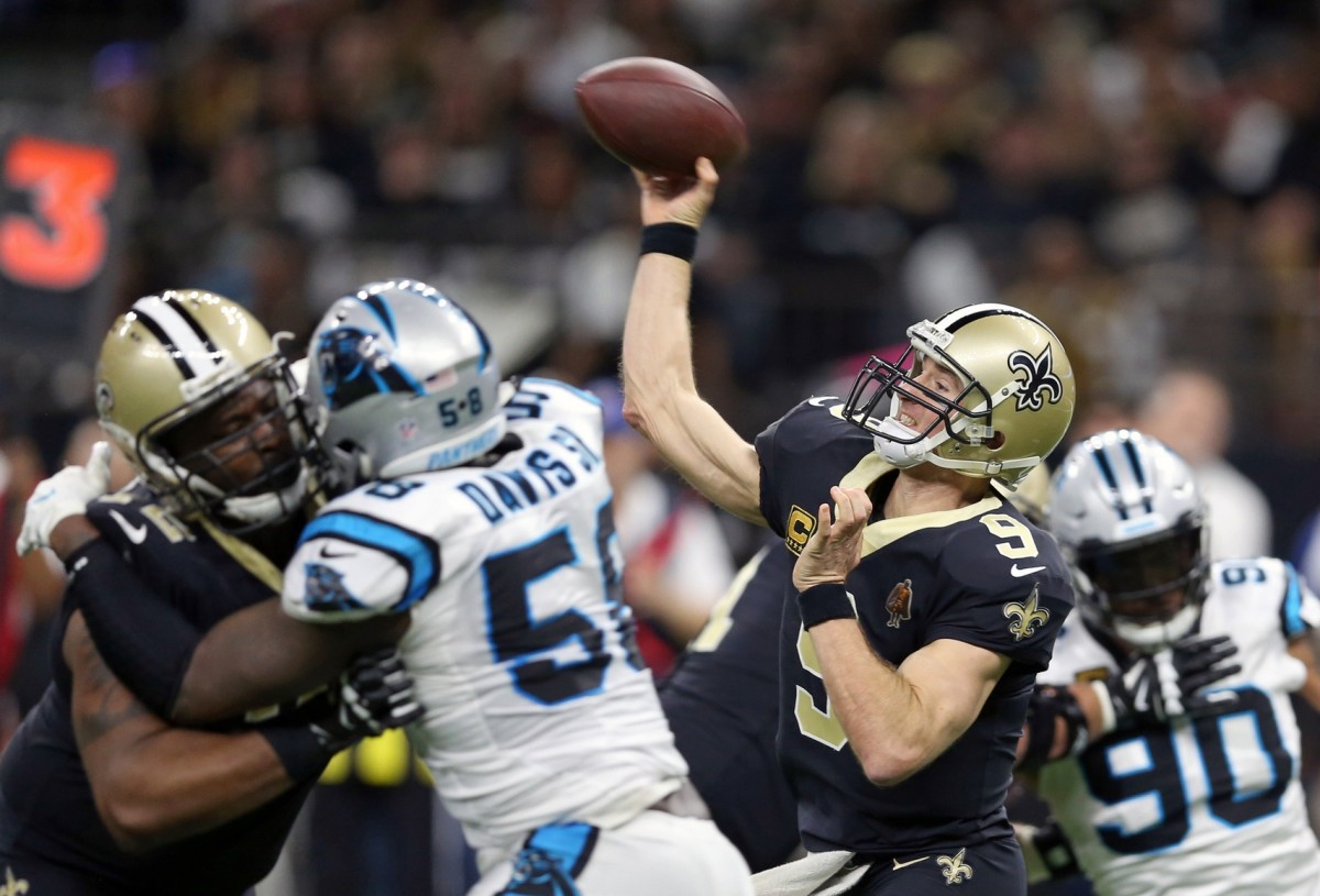 Saints AllTime Wild Card Games Sports Illustrated New Orleans Saints