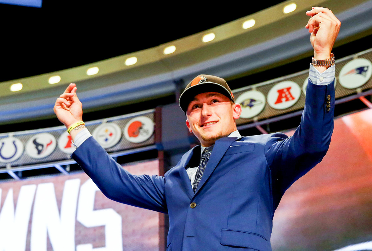 Johnny Manziel drafted by the Cleveland Browns in 2014