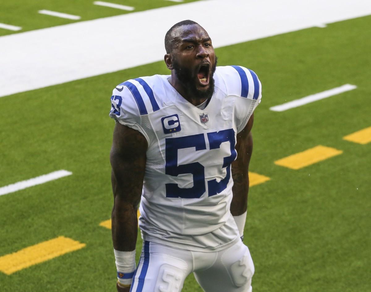Indianapolis Colts linebacker Darius "The Maniac" Leonard prides himself in bringing the most juice of anyone to the field.