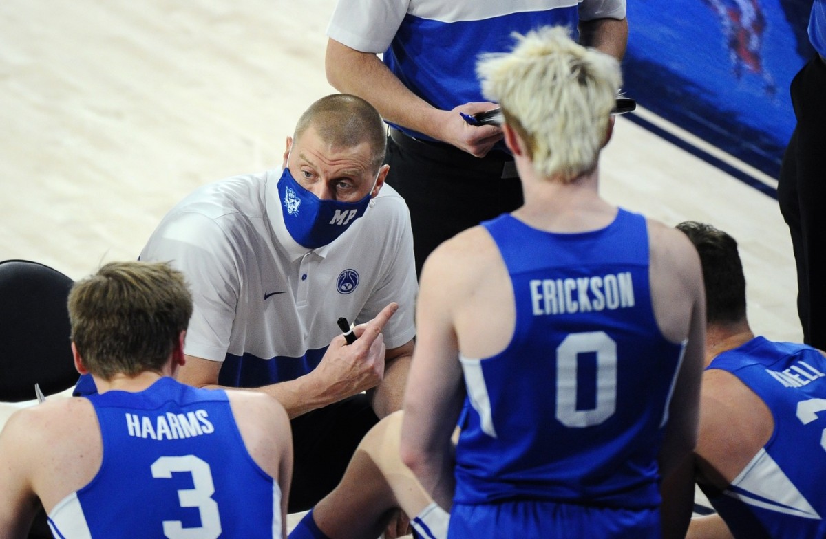 BYU Basketball Head Coach Mark Pope