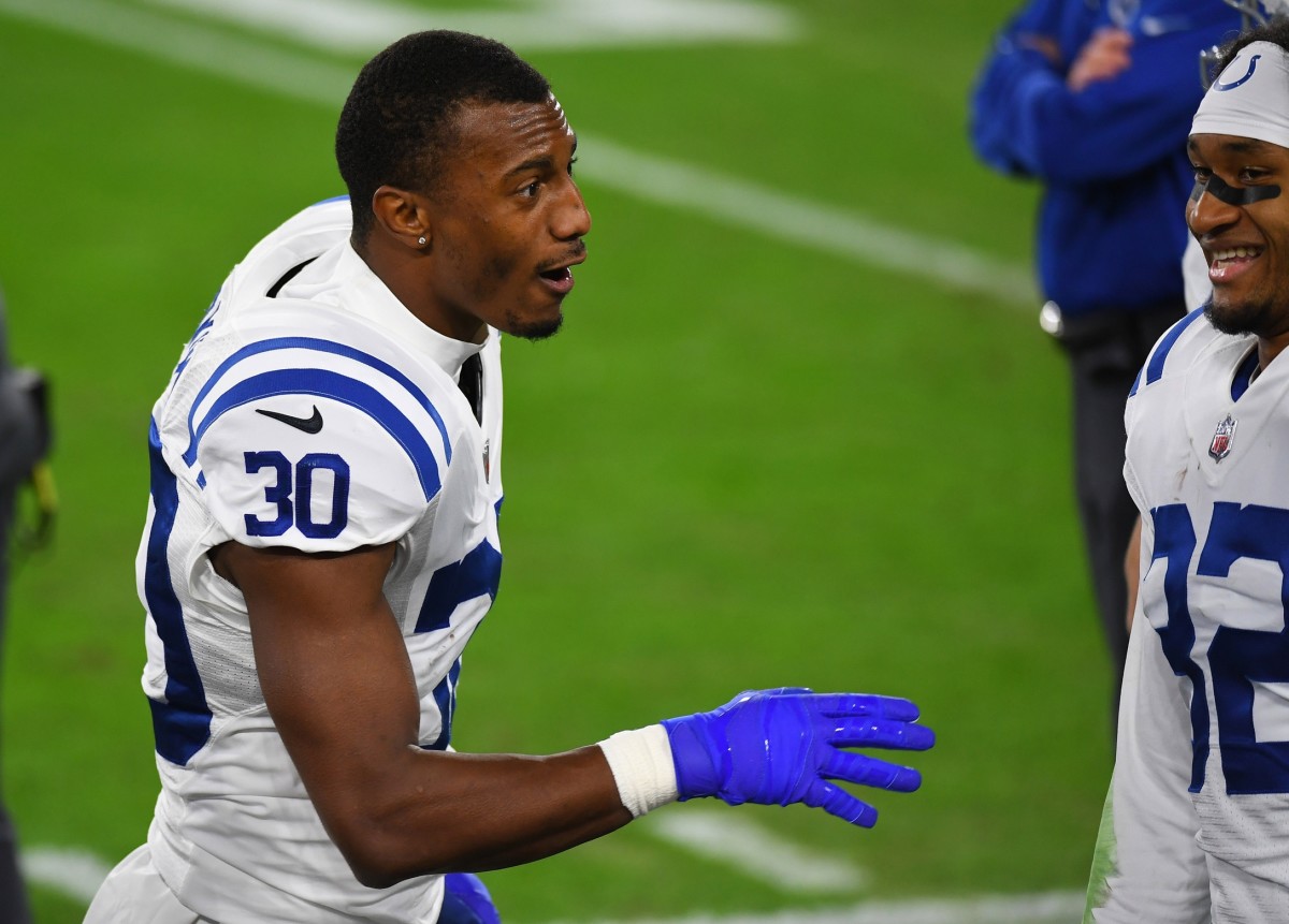 Indianapolis Colts safety George Odum was selected First-Team All-Pro for special teams after leading the NFL with 20 special-teams tackles this season.