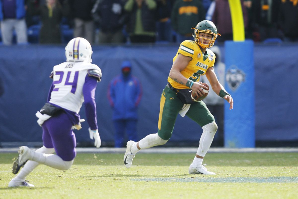 Quarterback Trey Lance