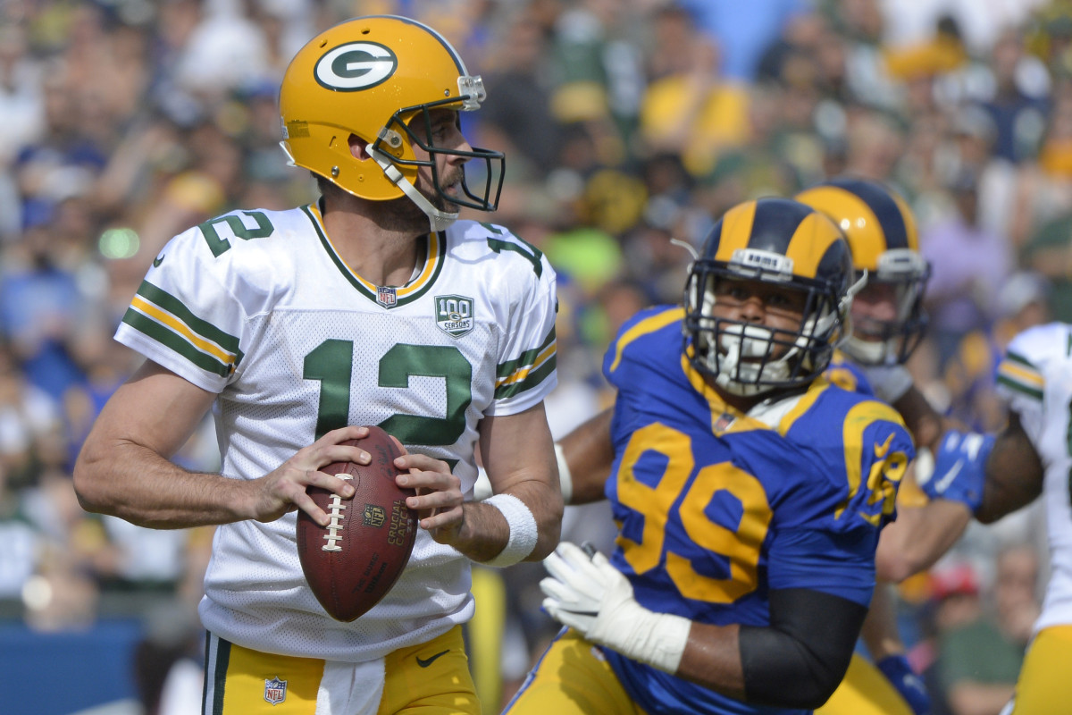 Los Angeles Rams at Green Bay Packers in NFC Divisional Playoffs