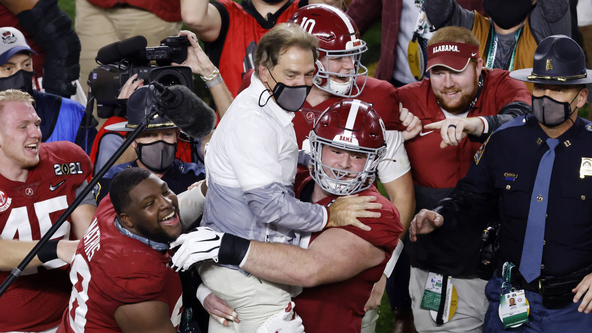 How many national championships has Nick Saban won