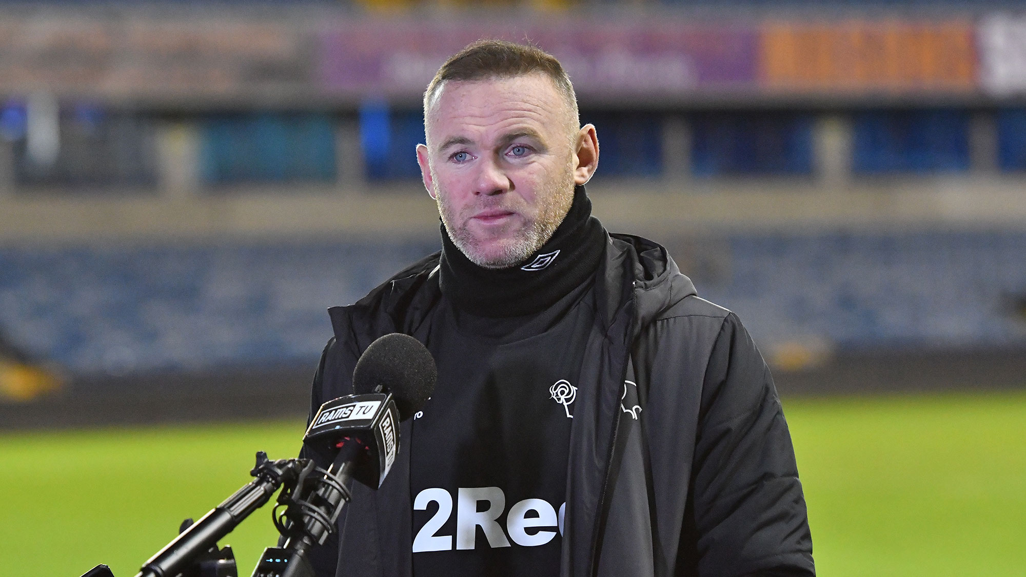 Wayne Rooney's first interview as Derby County manager (VIDEO) - Soccer