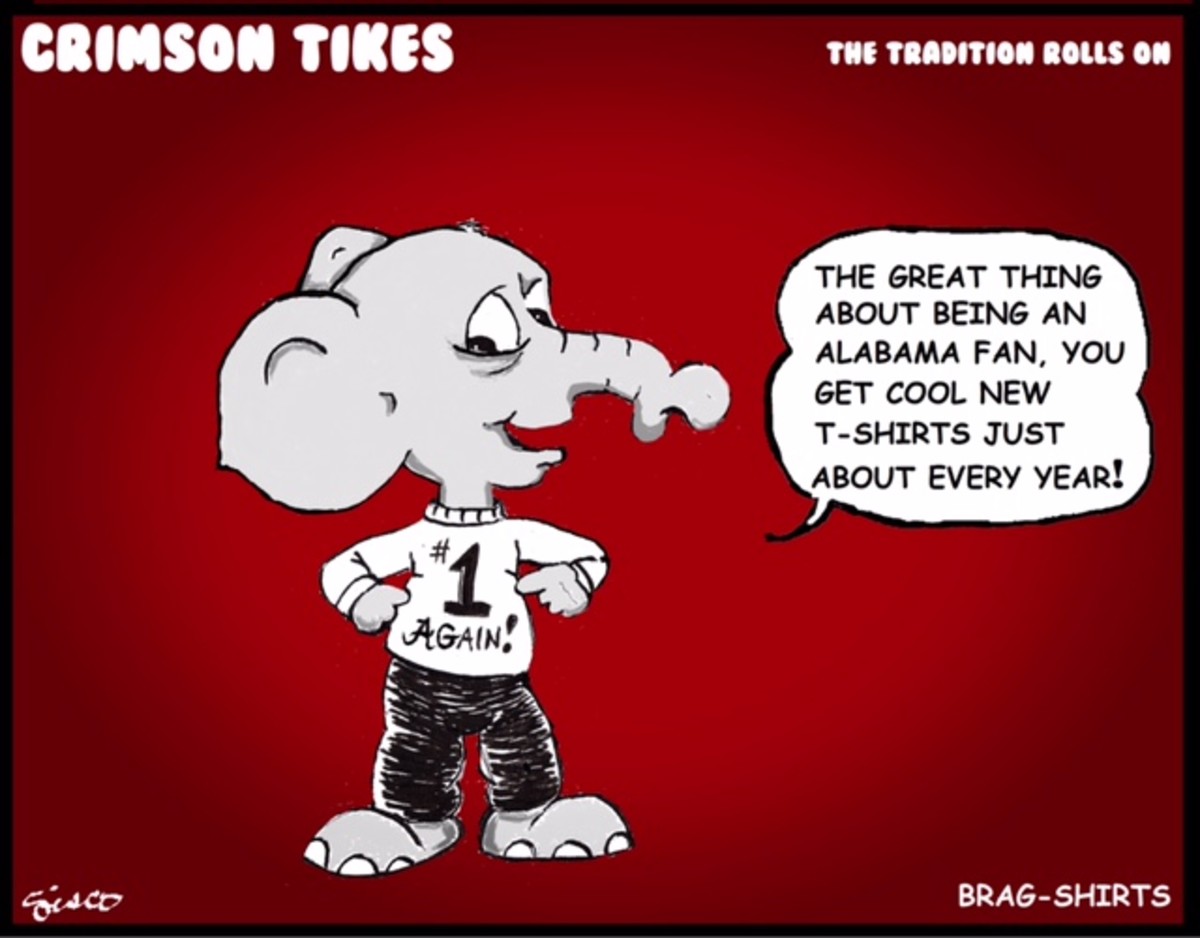 Crimson Tikes: Brag-Shirts